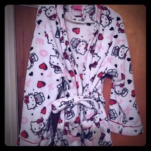 As low as ill go! Hello Kitty Plush Robe